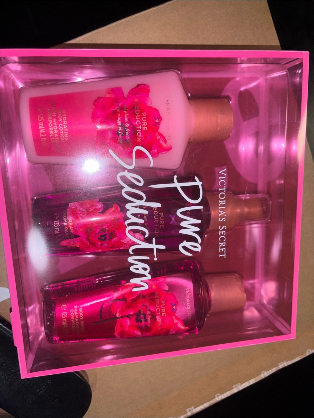Victoria's Secret Pure Seduction Bath & Body Trio - Pink